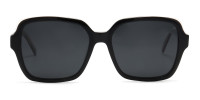 Black Square Designer Sunglasses-1