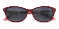red cat eye sunglasses-1