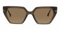 brown cat eye sunglasses-1