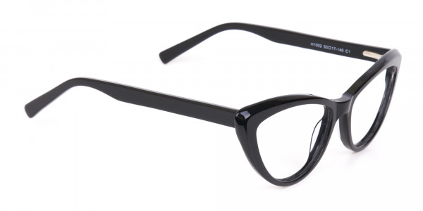 Black Cat Eye Glasses Frame For Women-1
