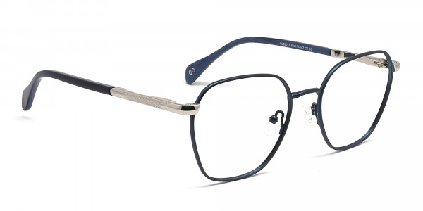 Geometric Shape Eyeglass Frames-1