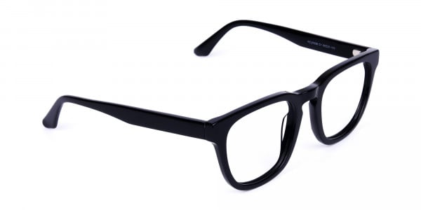 Black Wayfarer Glasses Frame-1