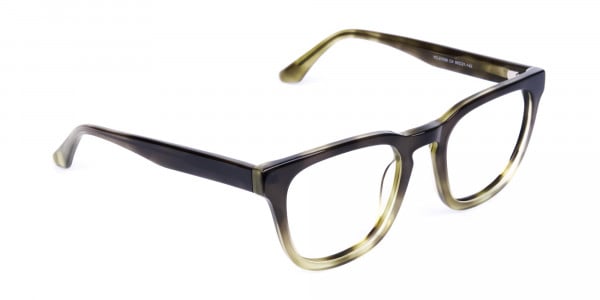 Green Wayfarer Glasses Frame-1