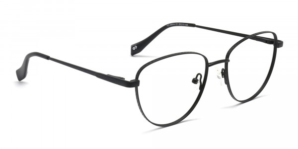Black Frame Glasses Female-1