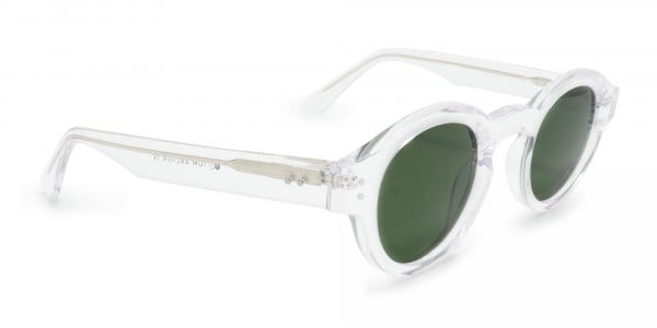 clear frame round sunglasses-1