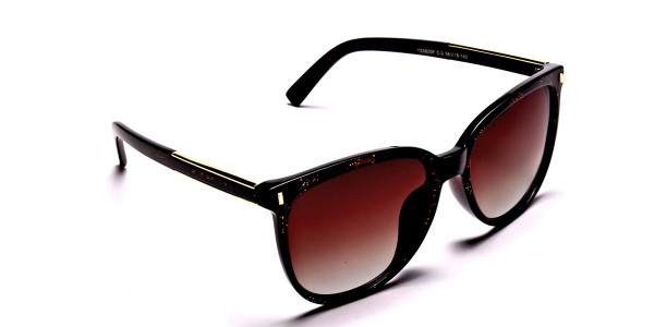 Black & Glitter Sunglasses -2