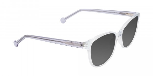 Crystal Clear Frame Sunglasses