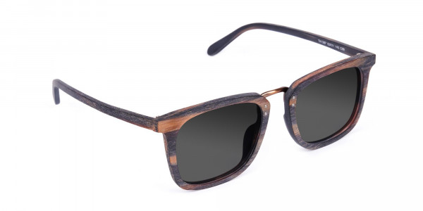 Wooden Polarized Sunglasses-1