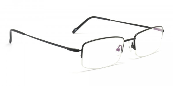 black frame reading glasses-1