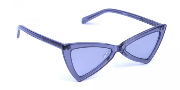 Grey Cat Eye Sunglasses women-1