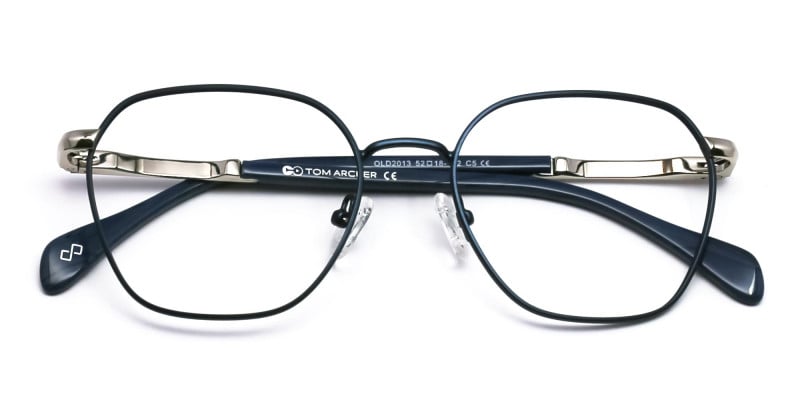 Geometric Shape Eyeglass Frames-1