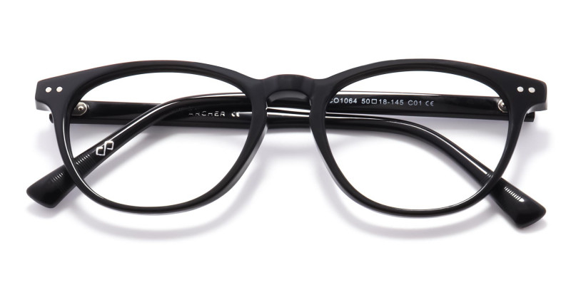 round frame reading glasses-1
