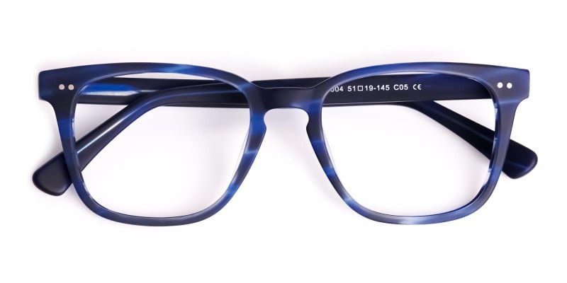 ocean blue wayfarer full rim glasses frames-1