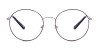 Round Gold Metal Glasses