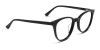 black round eyeglasses