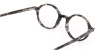 Marble Grey Acetate Round Eyeglasses Unisex