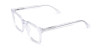 Crystal Clear Wayfarer Glasses