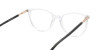 Clear Round Cat Eye Glasses