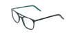 Black & Teal Aviator Spectacles  