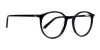 black round full rim glasses frames