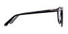 black round full rim glasses frames