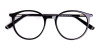black round full rim glasses frames