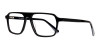 Dark Black Rectangular Full Rim Glasses frames