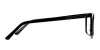 designer black rectangular glasses frames