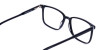 Classic Black Rim Rectangular Glasses