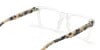 clear glasses with tortoiseshell sides