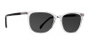 clear or transparent wayfarer and rectangular grey tinted sunglasses frames