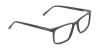 Designer Matte Grey Glasses Rectangular  