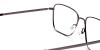 Gunmetal Square Glasses, Eyeglass