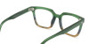 green and brown dual tone glasses