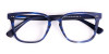 ocean blue wayfarer full rim glasses frames