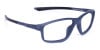Rectangular Blue Prescription Sports Glasses For Cycling 