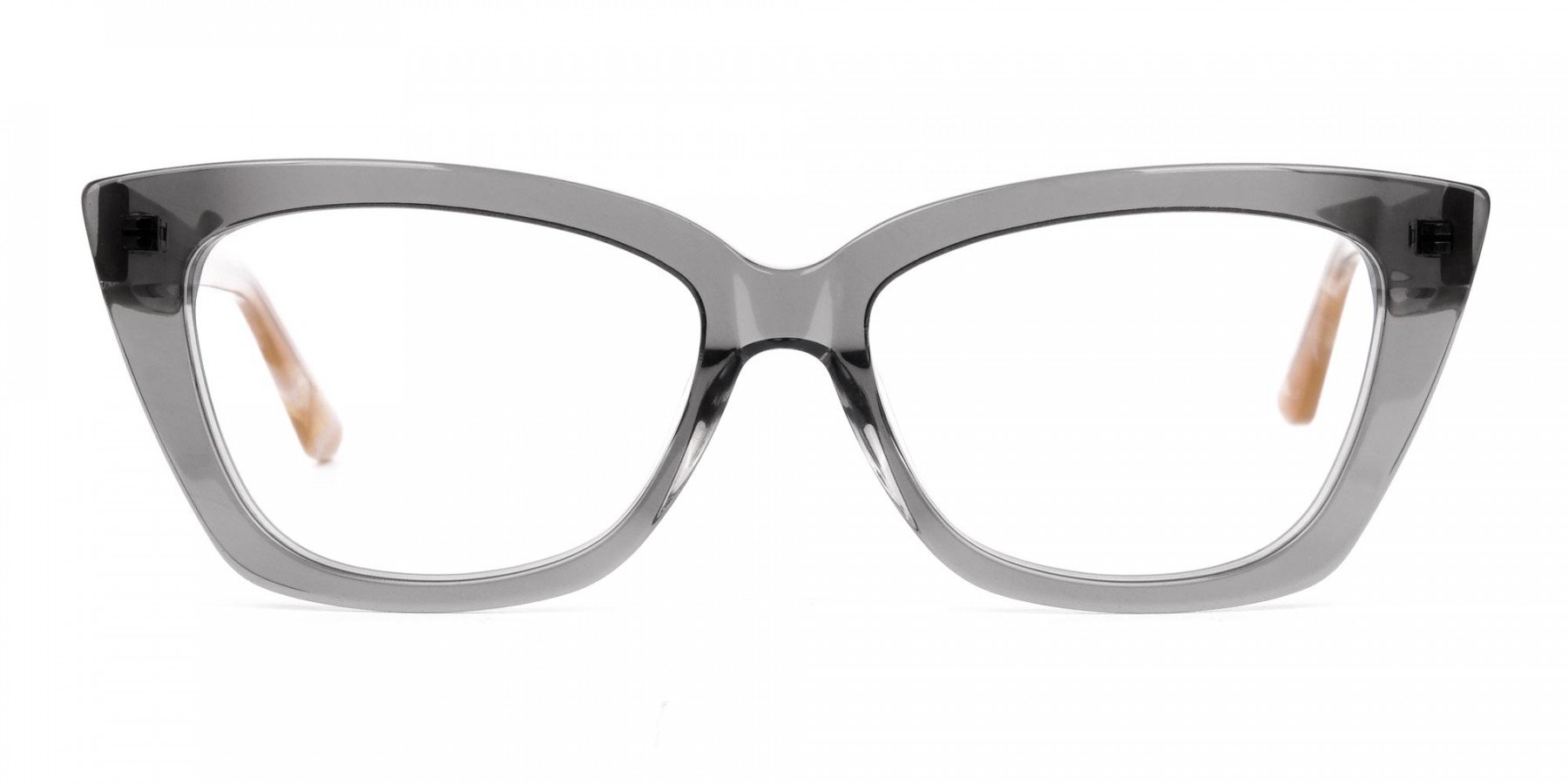 Grey-Crystal-Clear-Cat-Eye-Glasses-1