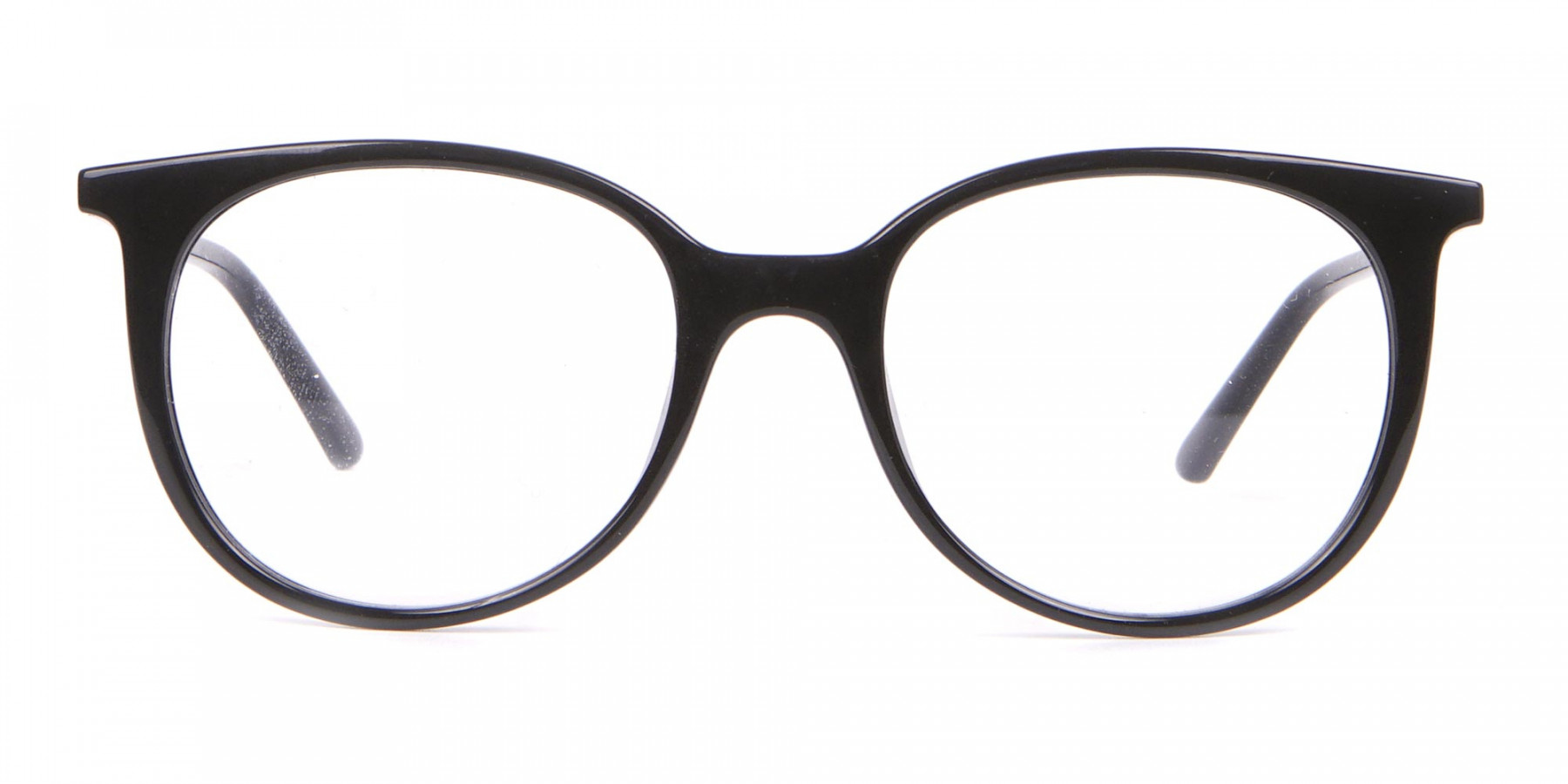 Calvin Klein CK19508 Unisex Black Classic Round Glasses-1