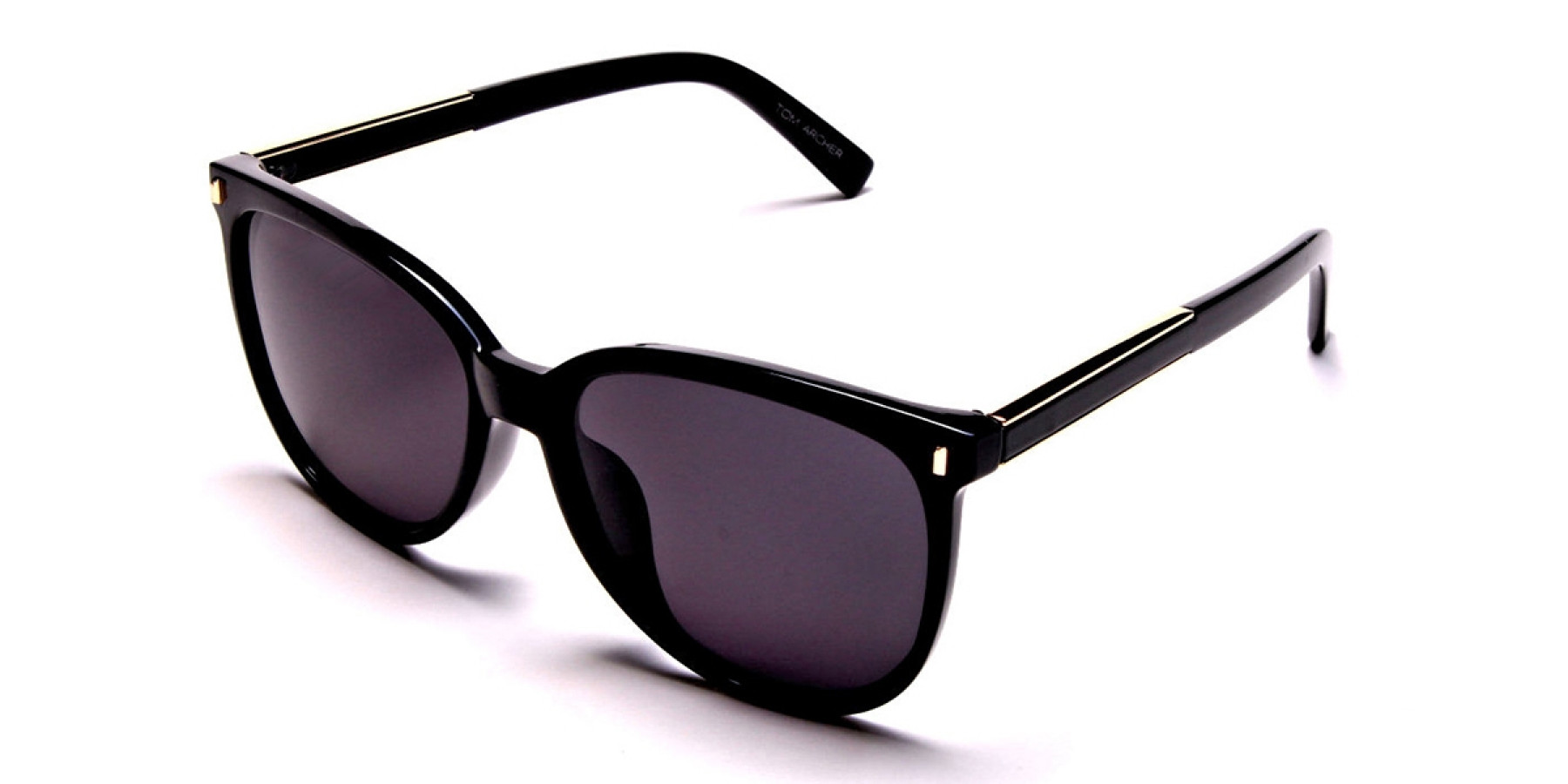 Black & Gold Chic Sunglasses -2