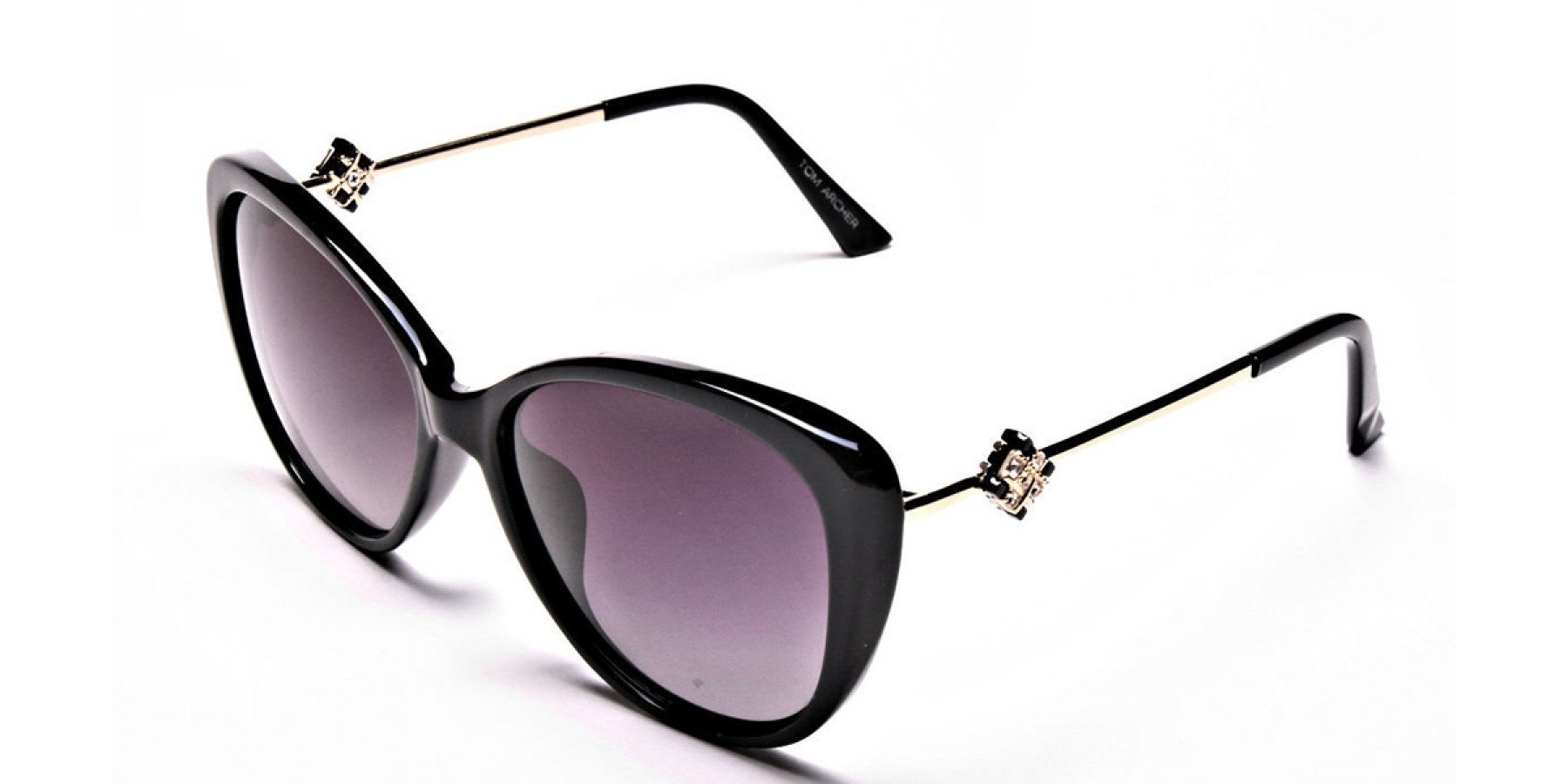 Black and Gold Sunglasses -2
