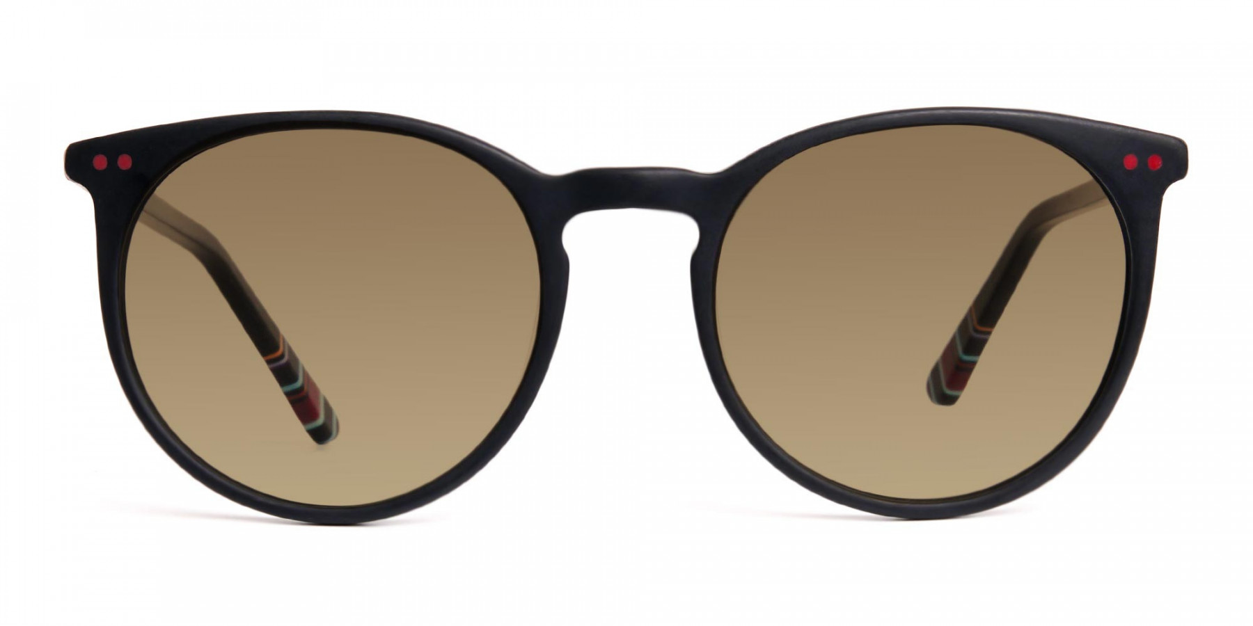 matte-black-designer-round-brown-tinted-sunglasses-frames-1