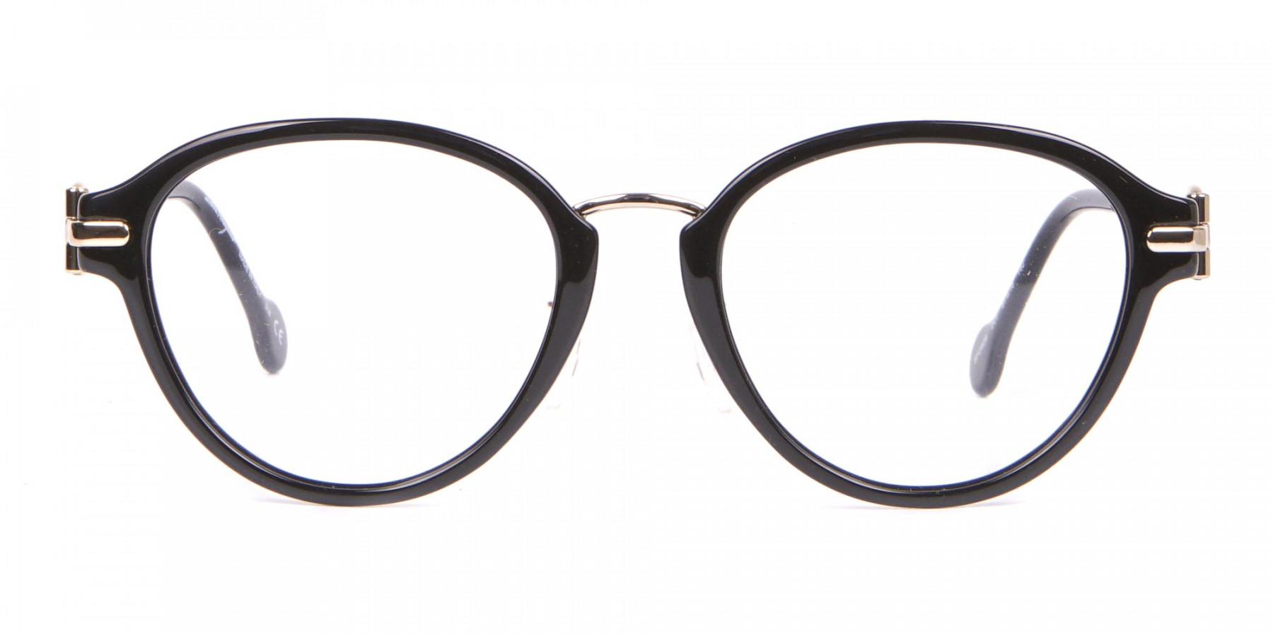Salvatore Ferragamo SF2826 Women's Round Glasses Black-1
