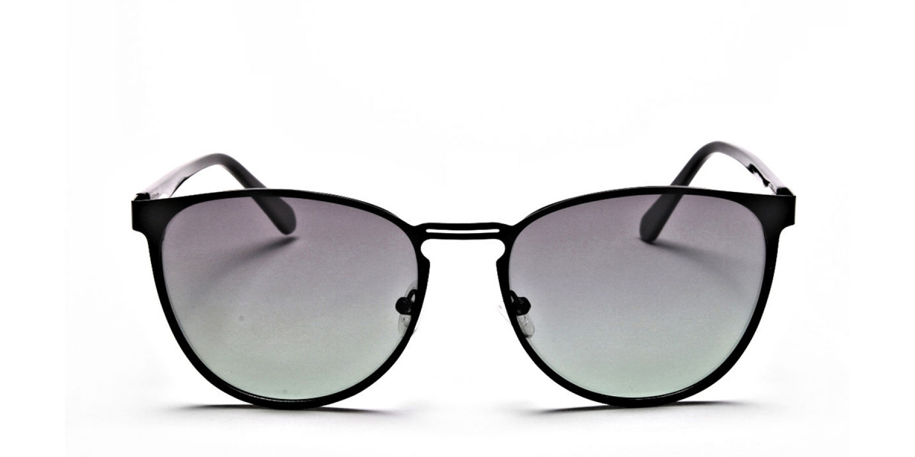 Black Green Tint Sunglasses -1