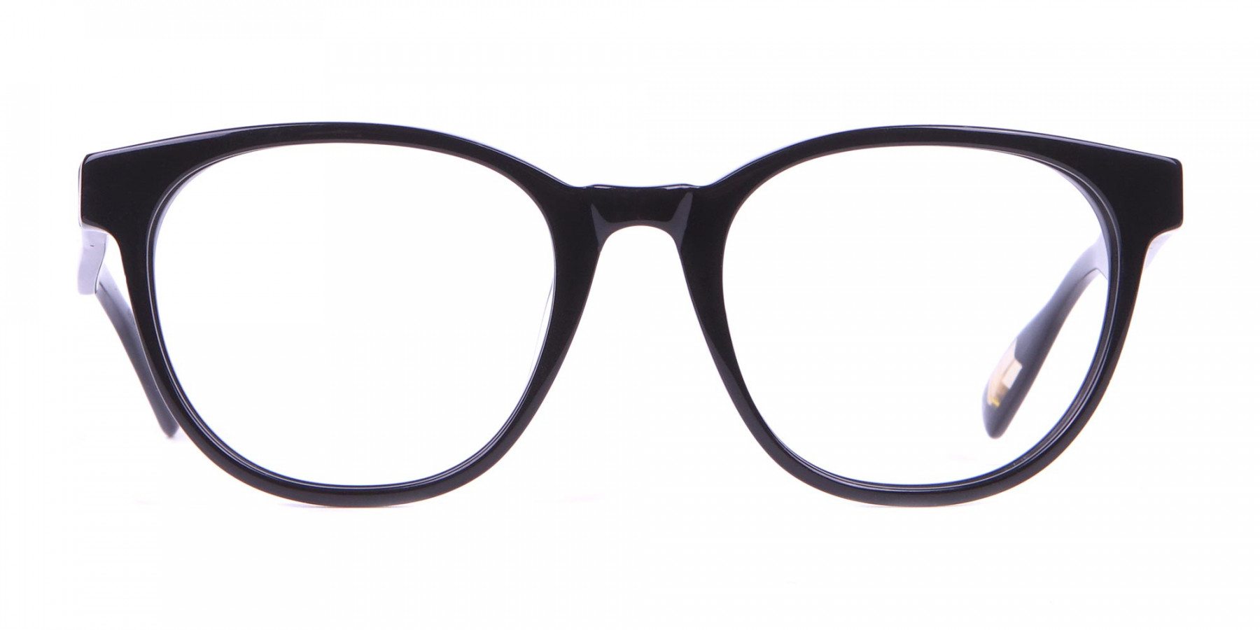 TED BAKER TB8197 Cade Glasses Classic Round Black Chunky-1