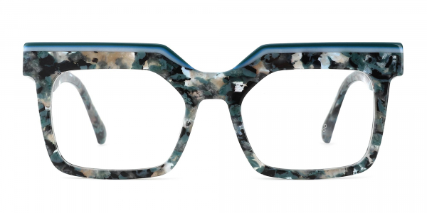 Designer Thick Frame Glasses