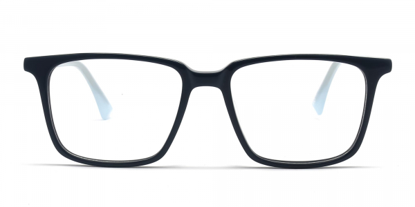 blue frame reading glasses