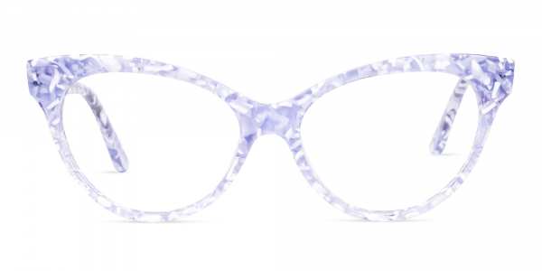 Marble Cat Eye Glasses Frames