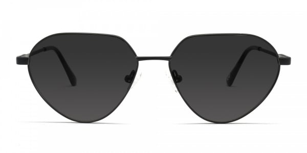 grey aviator sunglasses