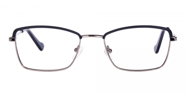 metal frame blue light glasses