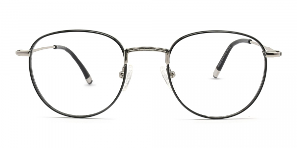 Black And Gold Eyeglass Frames